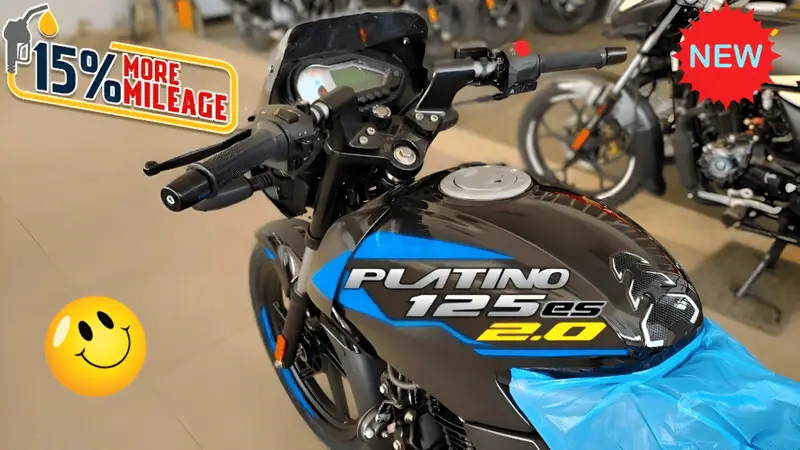 New platina 125 bike equipped with BS7 engine and 80kmpl mileage now available for just ₹59,999 – will get 87 kmph speed and 14L fuel tank